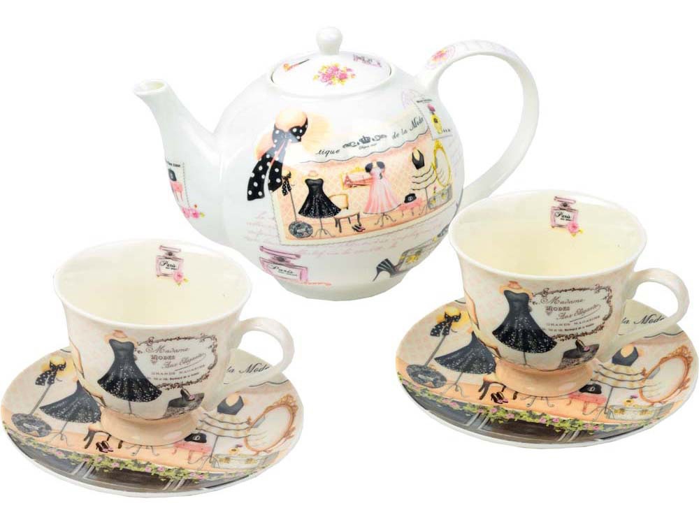 Чайный сервиз Высокая мода-0