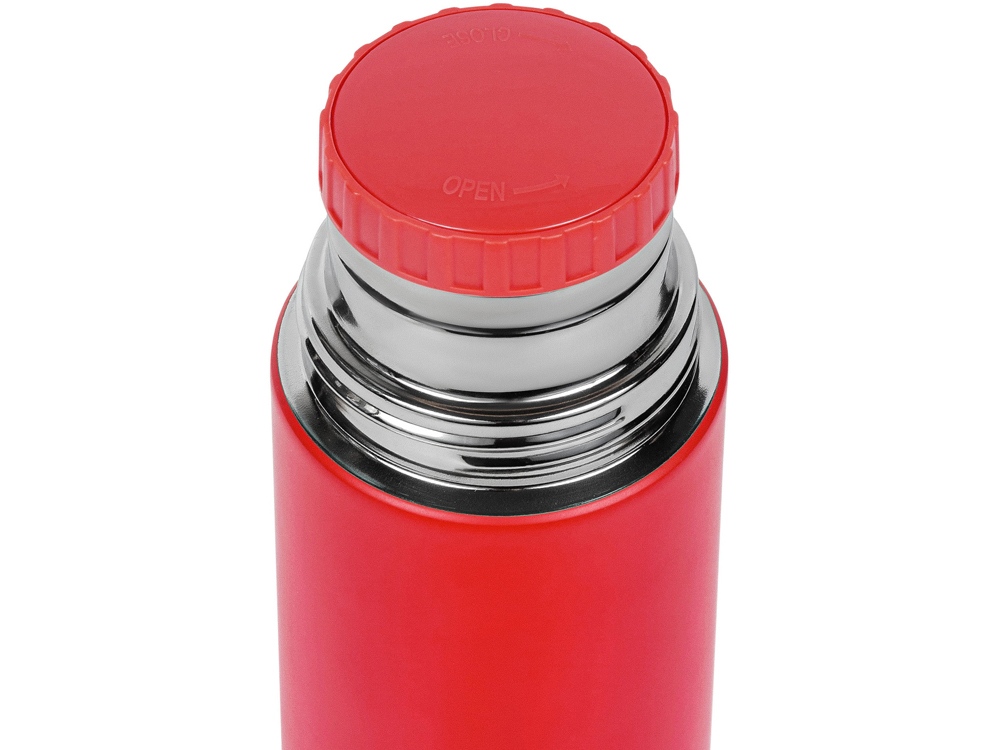 Термос Relaxika 101 (0,75 литра), красный (без лого)-3