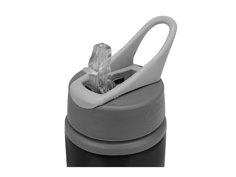 Бутылка для воды Rino 660 мл, черный-3