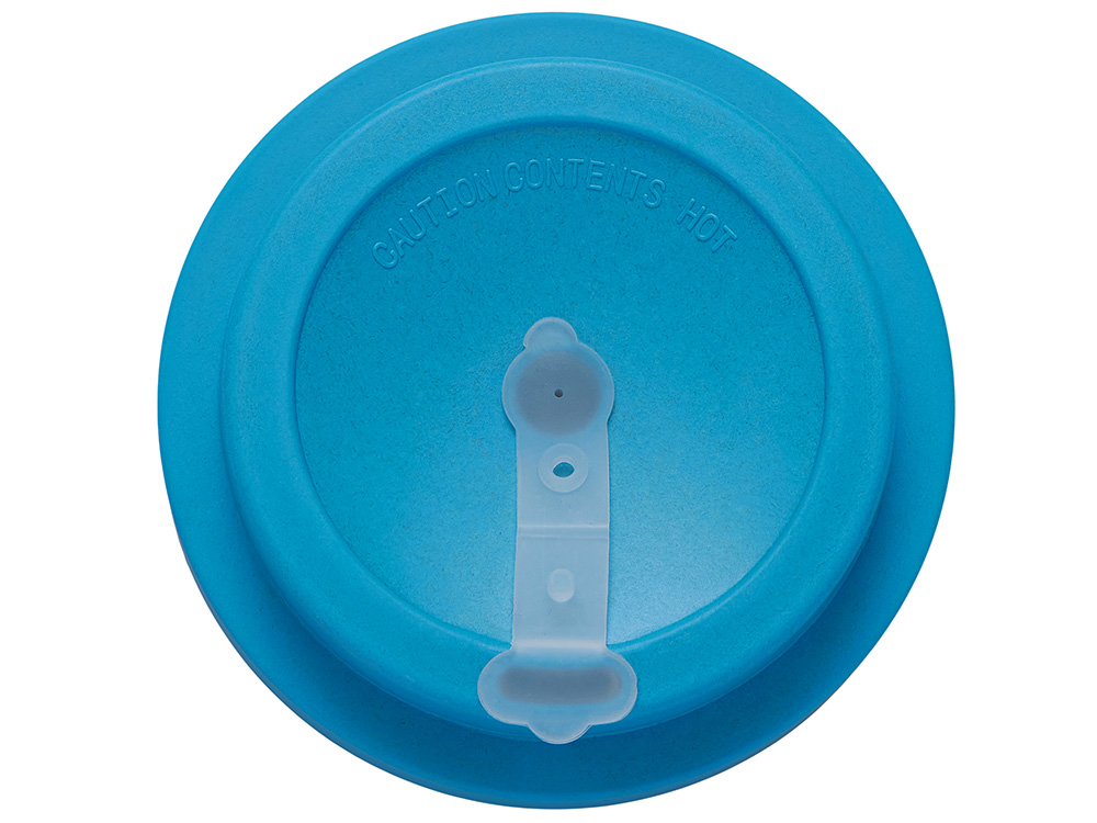 Термокружка Muffin из натуральных волокон, голубой-4