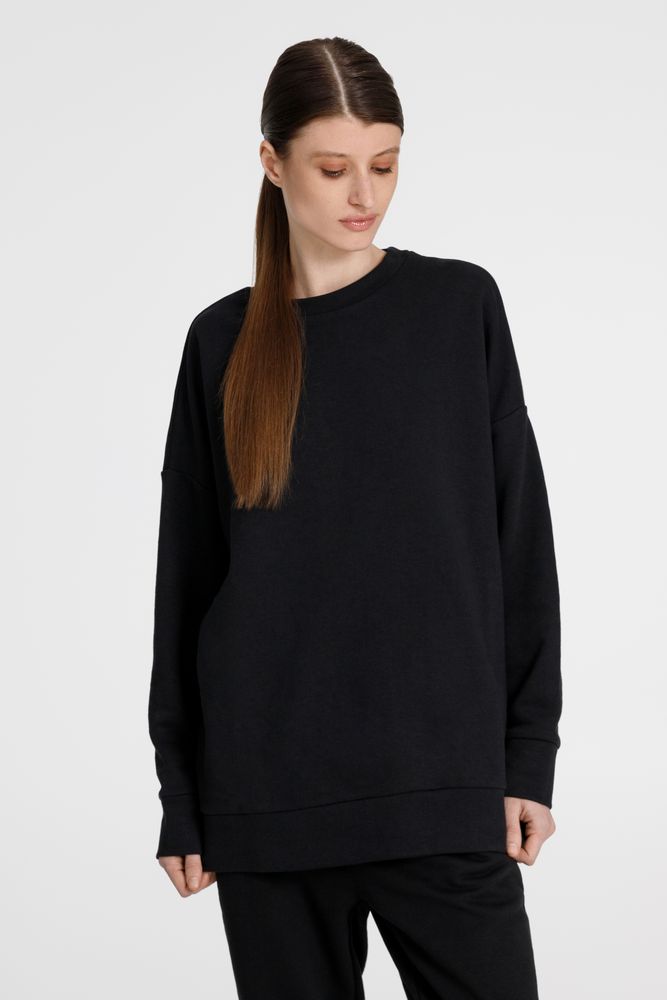 Свитшот унисекс S2, черный-0