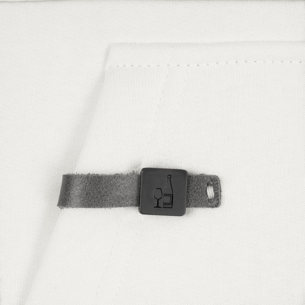 Шильдик на резинку Band, вино-4