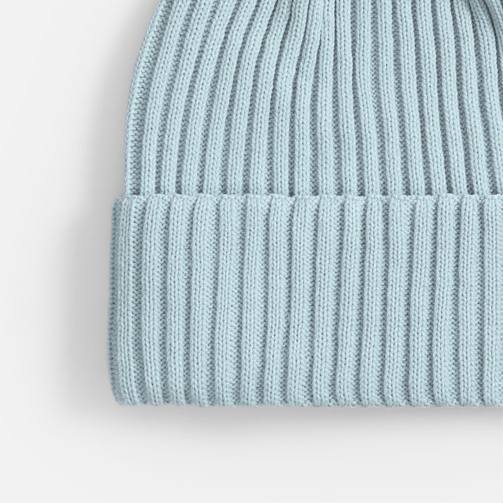Шапка Yong, светло-голубая-2