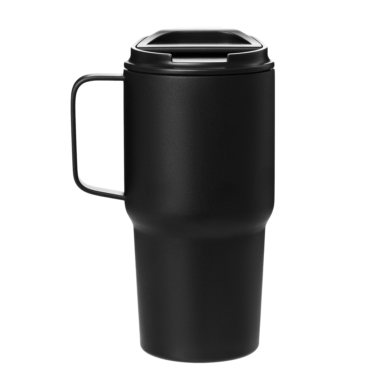 Термокружка вакуумная Авентура (Aventura), черная-1