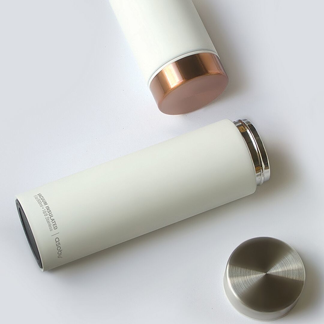 Термос LE BATON, 500 мл, белый/серебро-2