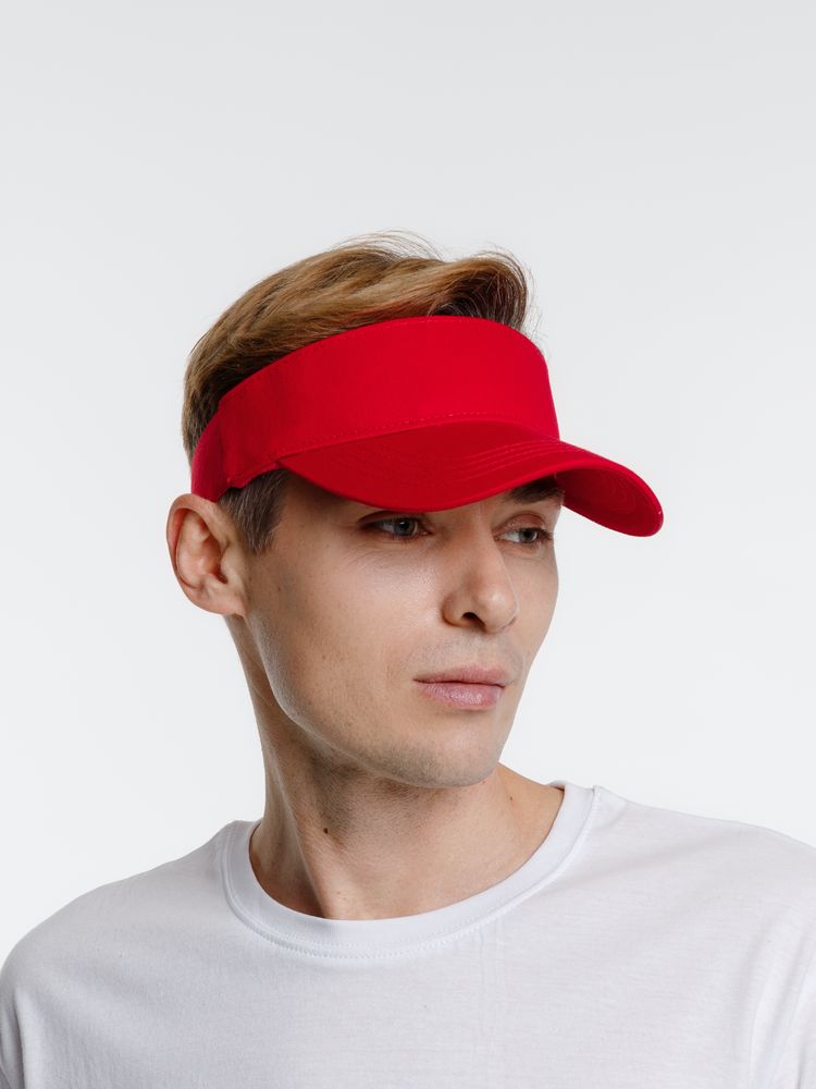 Козырек Viseros, красный-3
