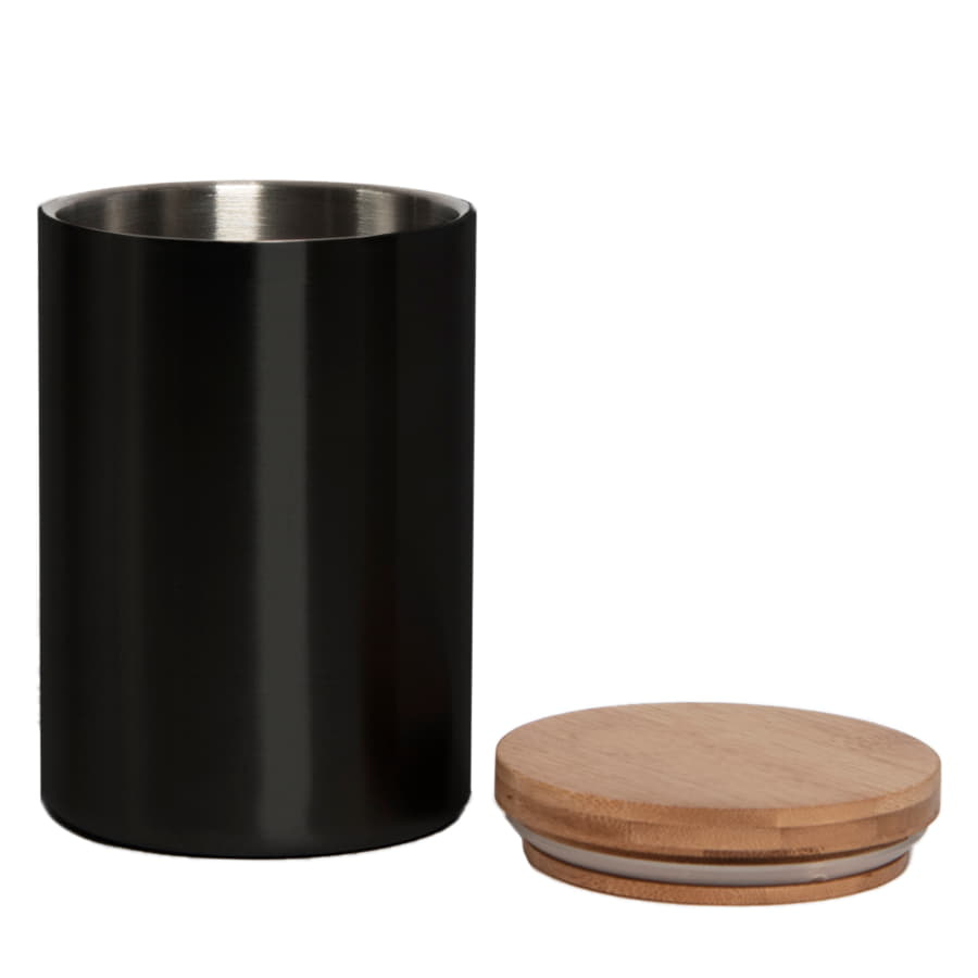 Термокружка BAMBOO с крышкой, 350мл, черный-1