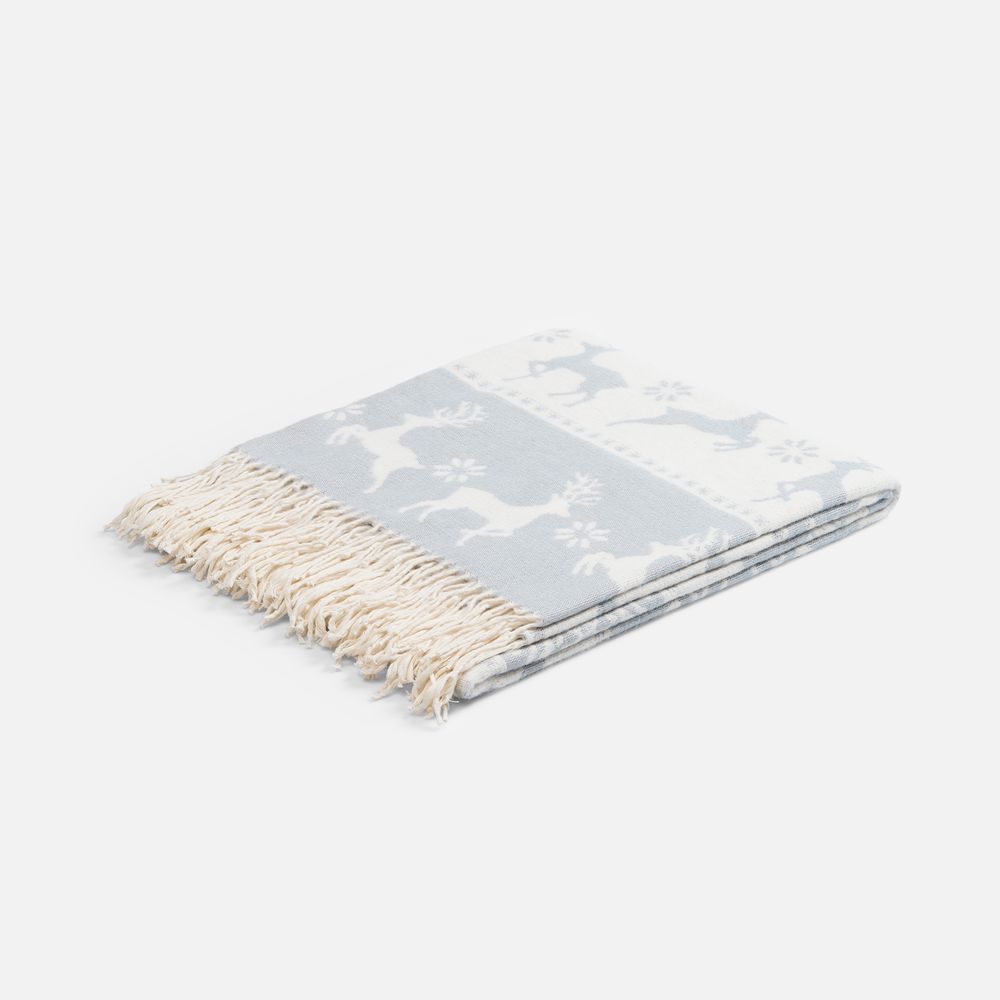 Плед «Скандинавия», серый-1