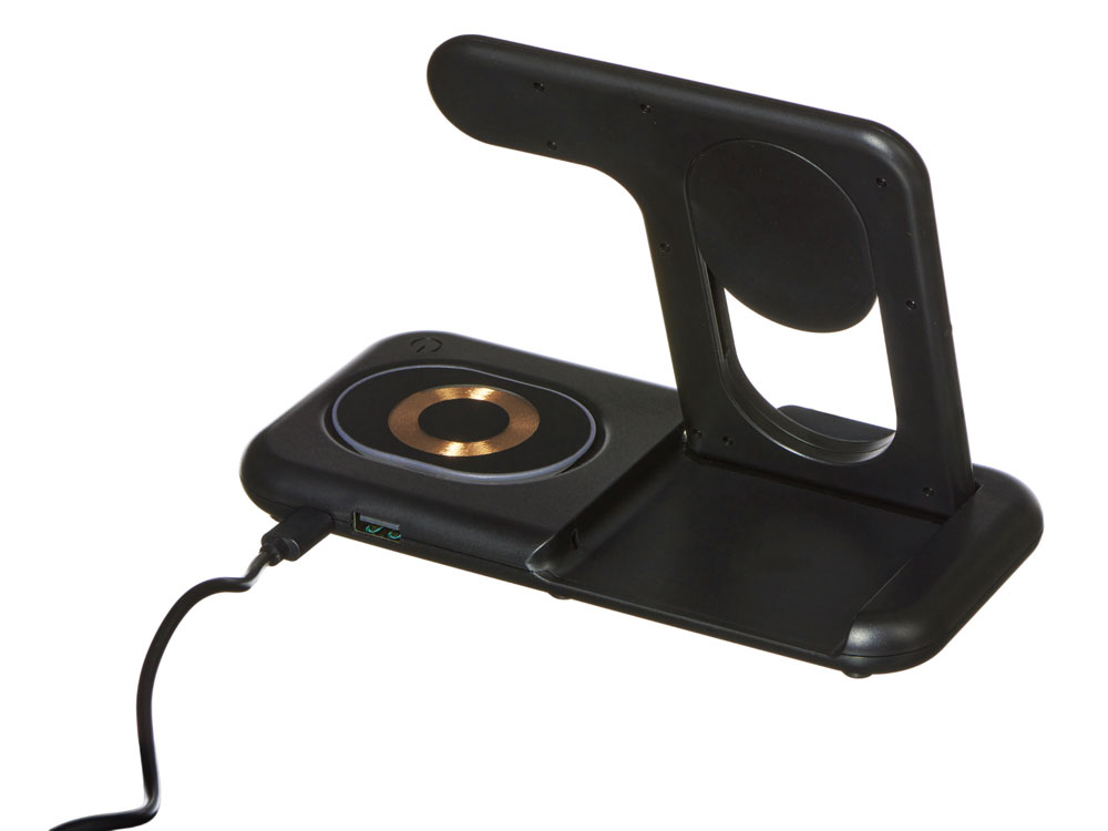 Беспроводная зарядная станция 3-в-1 MajestIQ, 15 Вт-4