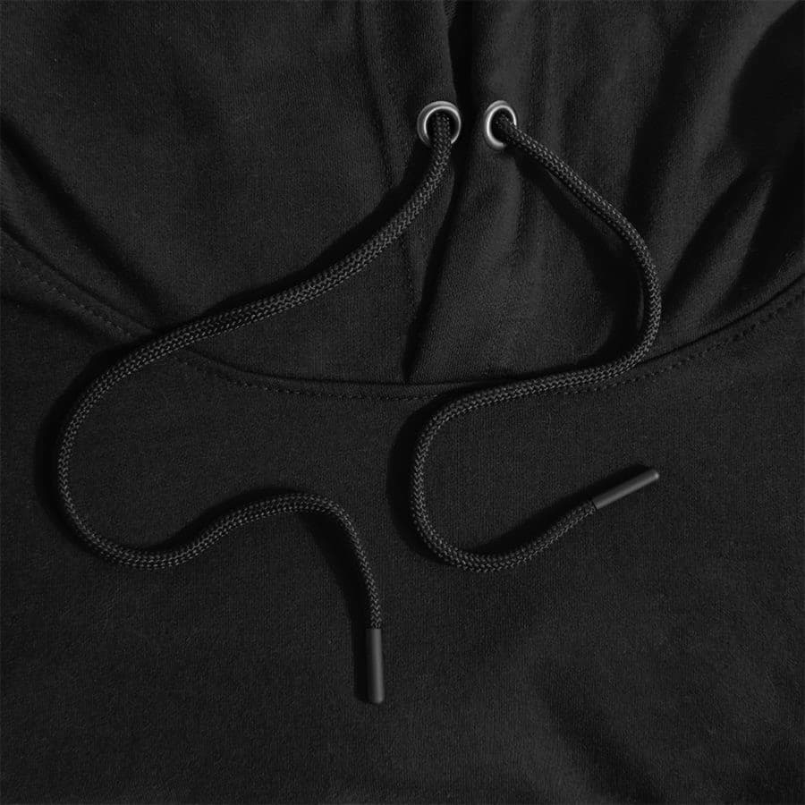 Толстовка унисекс с капюшоном SELEN 260, черный-3