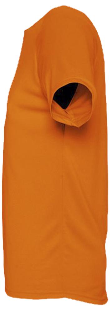 Футболка унисекс Sporty 140, оранжевая-2