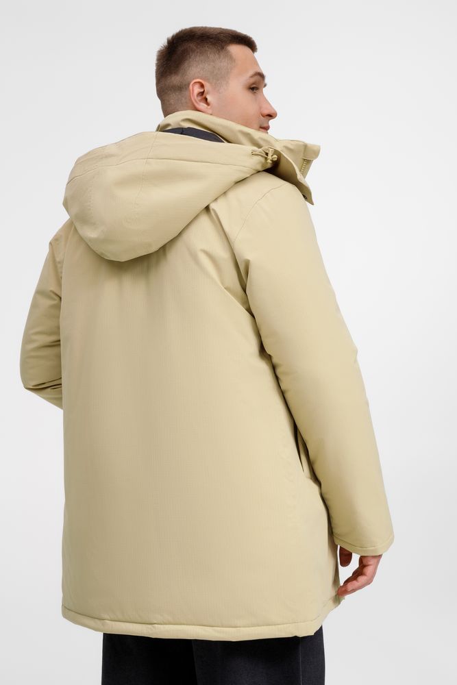 Куртка-парка унисекс Sfera, бежевая-6