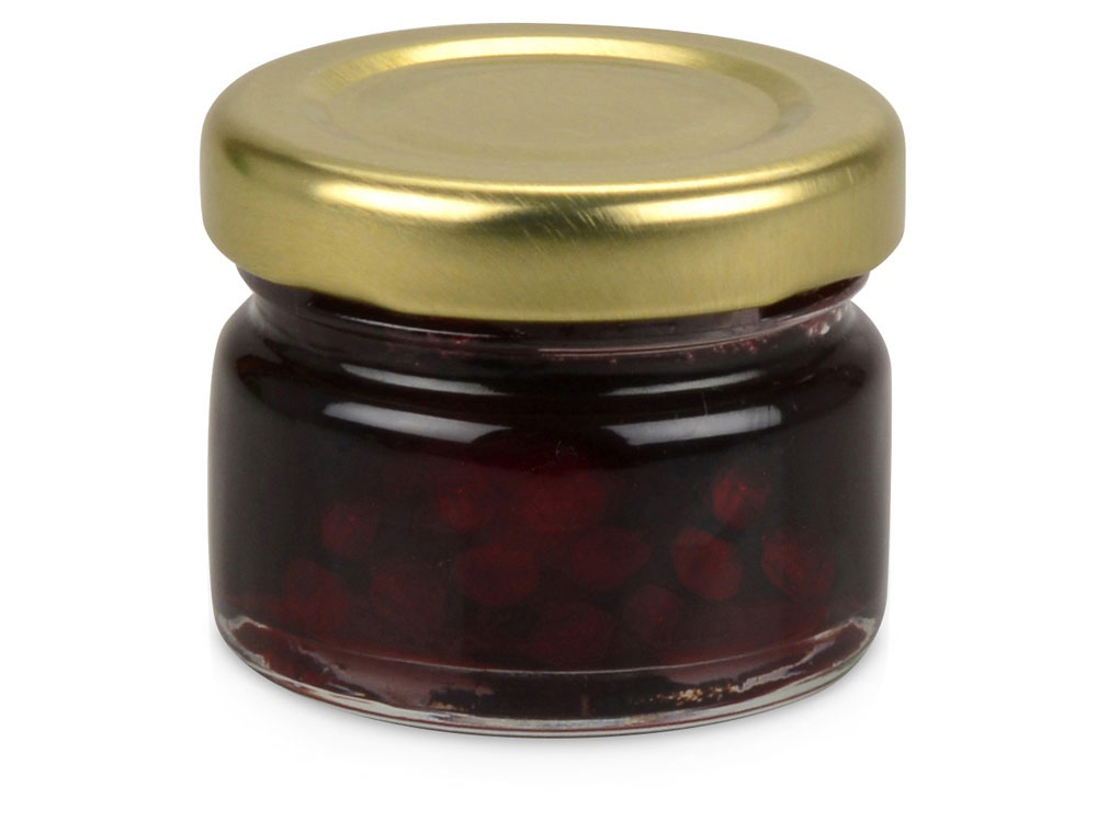 Подарочный набор Варенье в домике, вишневое варенье 25 мл-1