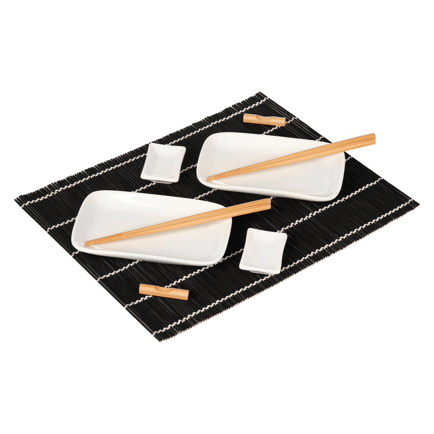 Набор для сервировки суши Токио (Tokyo) (10 предметов), черный-0