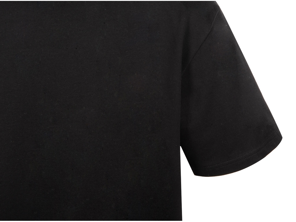 Футболка из френч терри Warsaw унисекс 220гр, черный-11