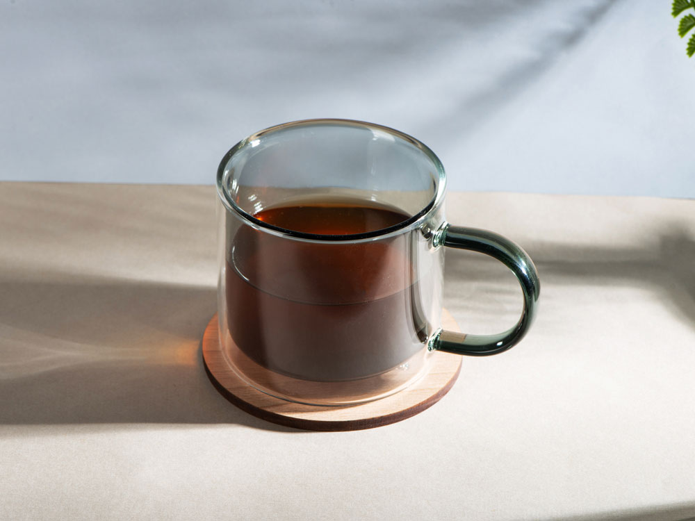 Кружка с двойными стенками 250 мл, черный-4