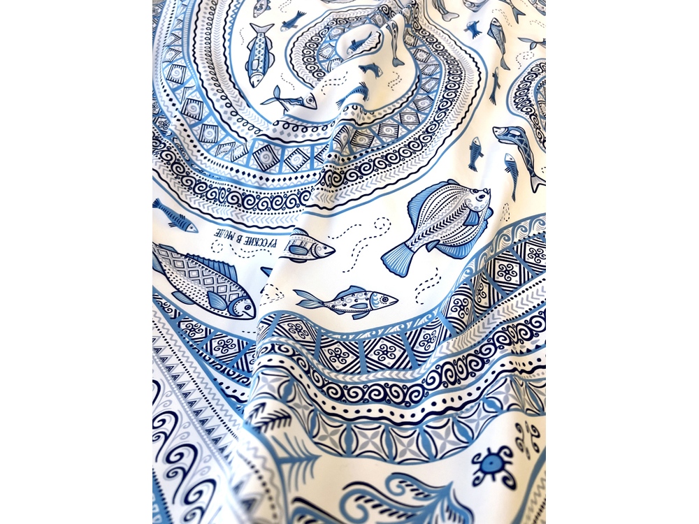 Платок Белое море. Мезень-3