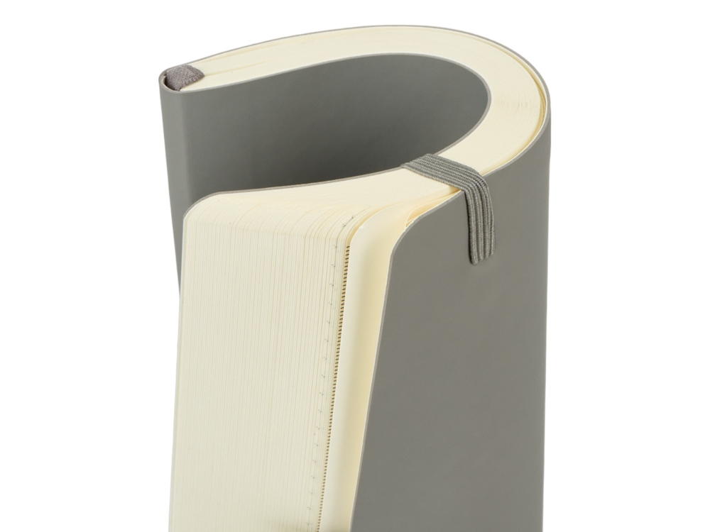 Блокнот Vision 2.0 А5 в гибкой обложке, серый-5