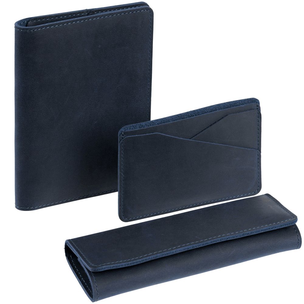 Чехол для карточек inStream, синий-3