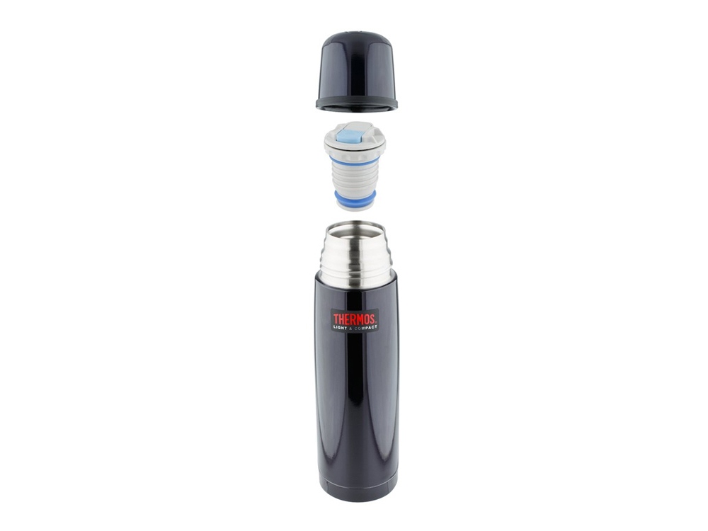 Термос из нерж. стали тм THERMOS FBB-1000BC Midnight Blue 1,0L-1