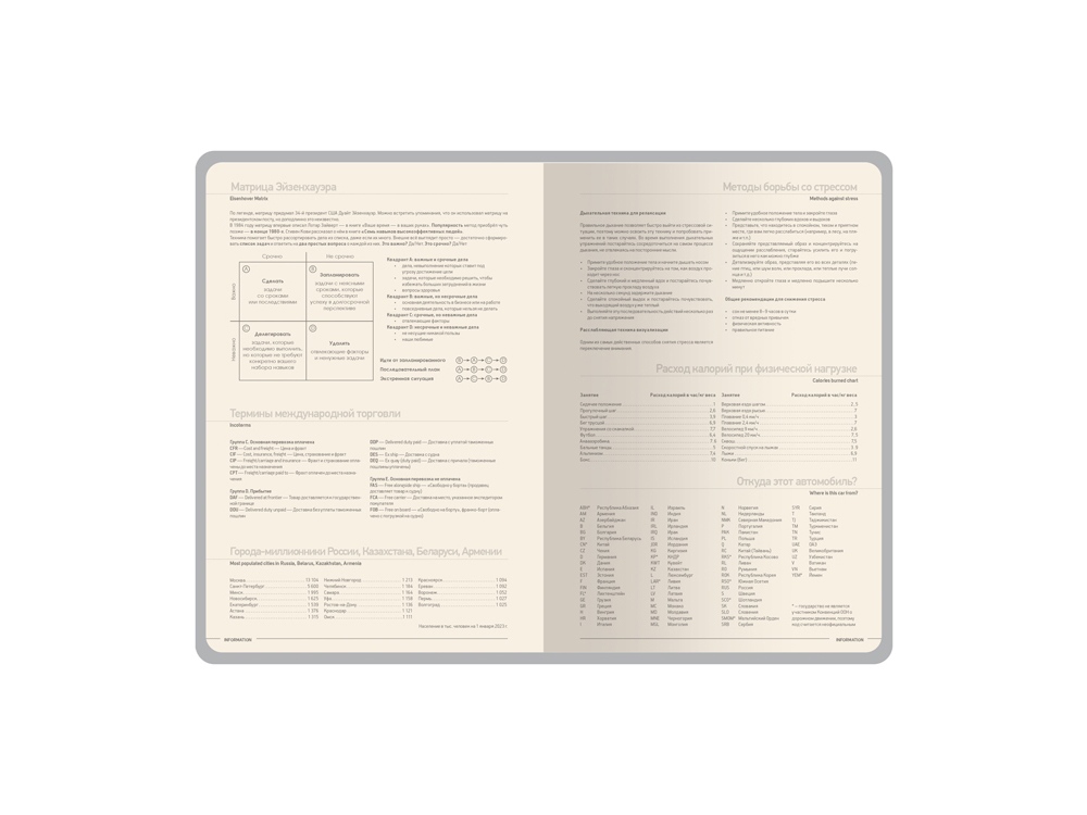 Ежедневник А5 датированный Megapolis Loft на 2026, графитовый серый-4