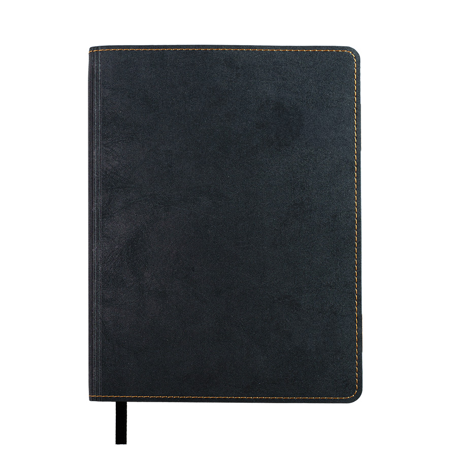 Ежедневник недатированный EMBER, черный, формат А5, блок в линейку, черный-2