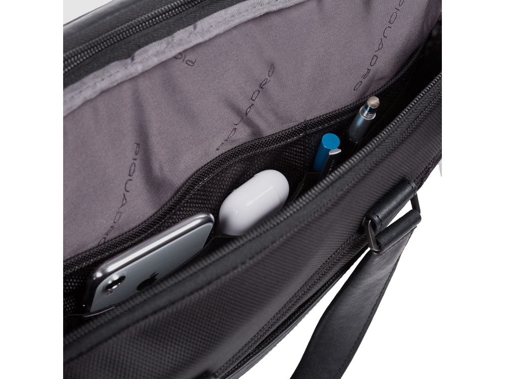 Сумка для ноутбука, Piquadro Brief, Черный-1