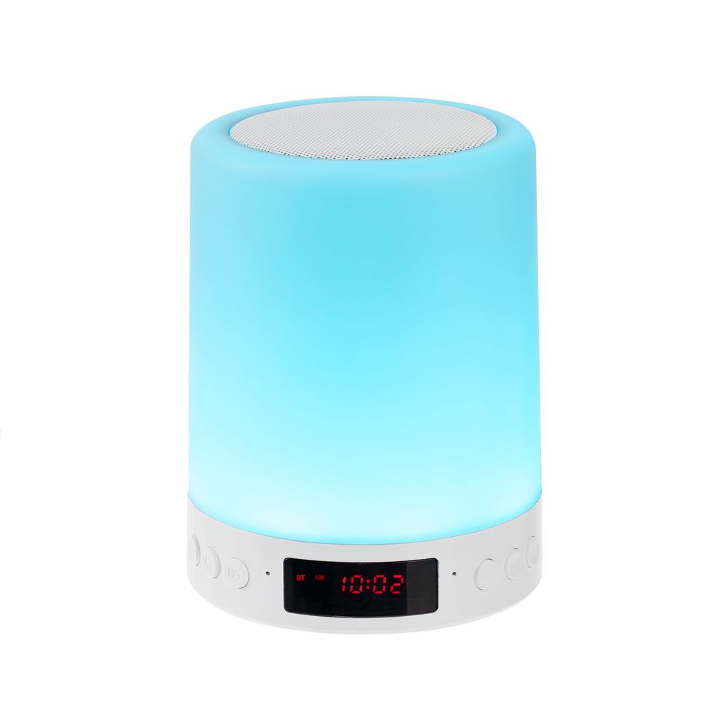 Мультимедийная станция с подсветкой glowShow, белая-6