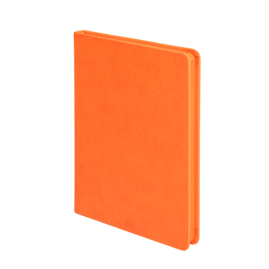 Ежедневник недатированный Softie, формат А5, в клетку, оранжевый-0