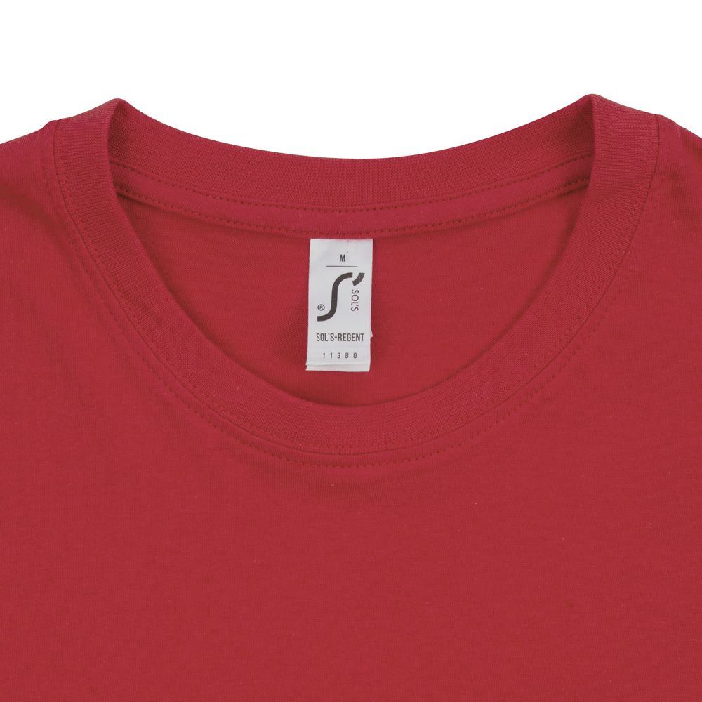 Футболка унисекс Regent 150, вишнево-красная-3