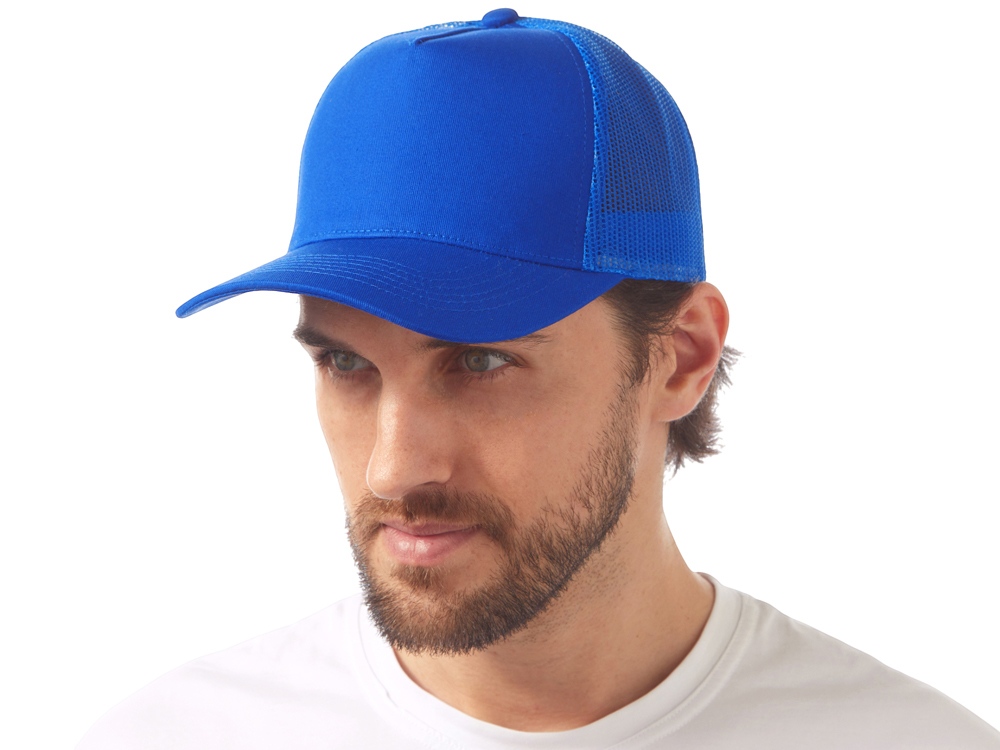 Бейсболка Kansas, классический синий-1