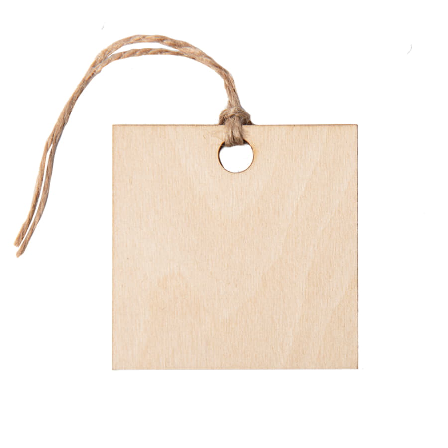 Ёлочное украшение SQUARE, бежевый-1