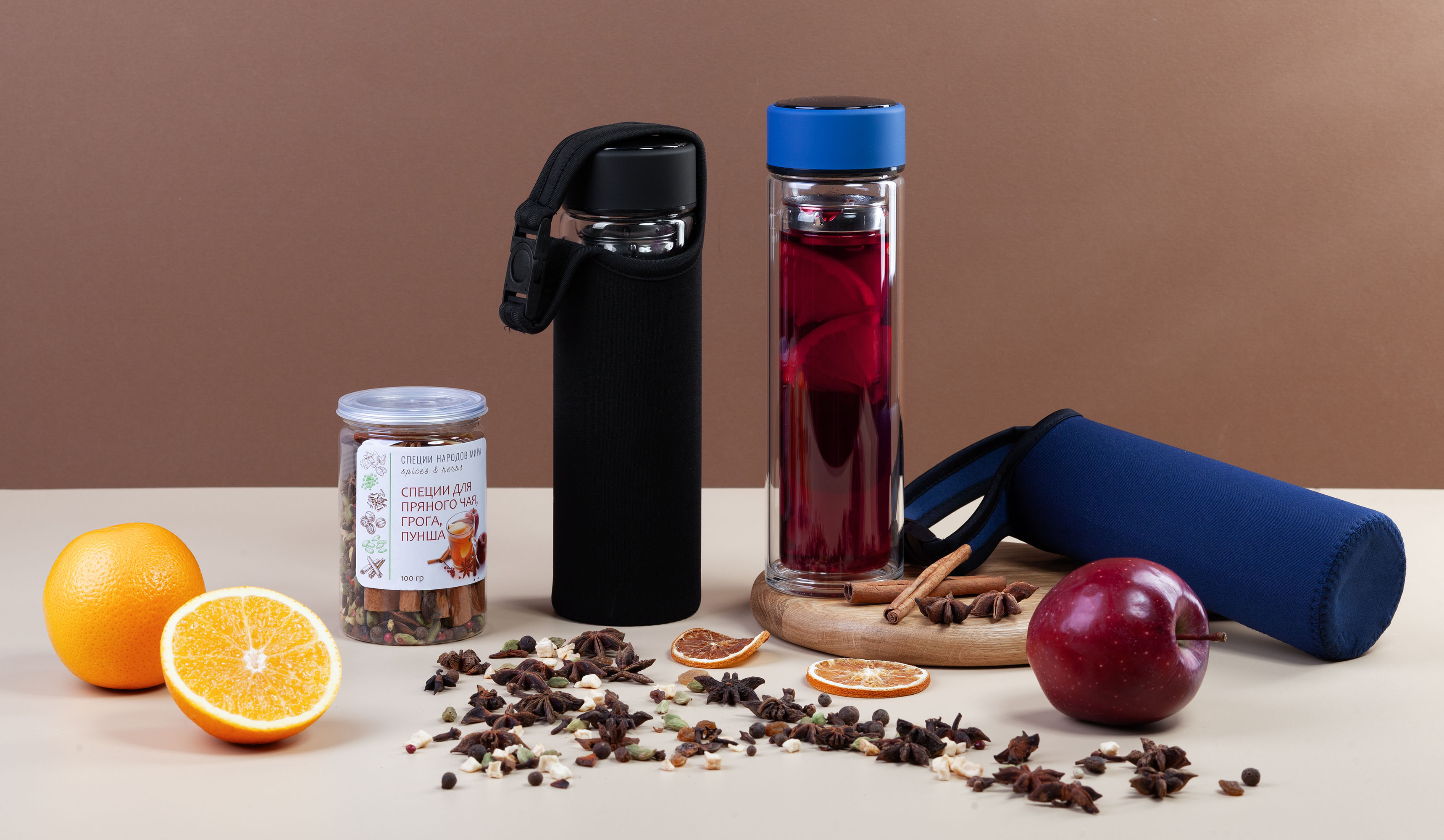 Набор подарочный "Pleasure": термос "Остин", специи-2