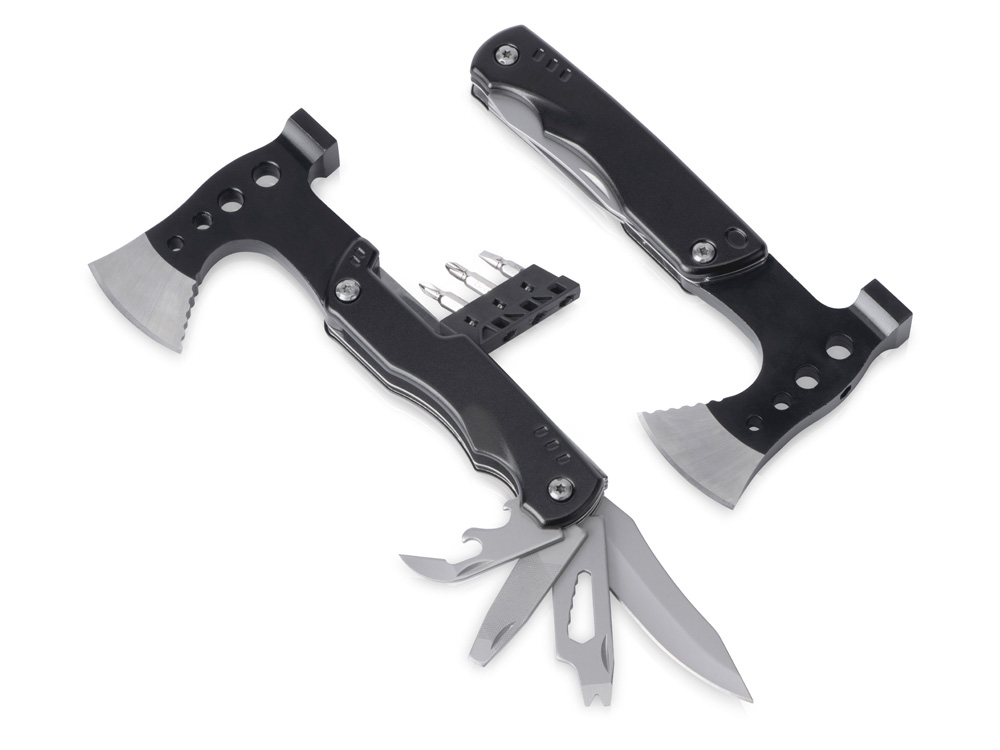 Топор-мультитул 7-в-1 Stalk, черный-0