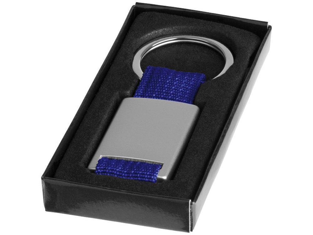 Брелок Alvaro, серебристый/ярко-синий-2