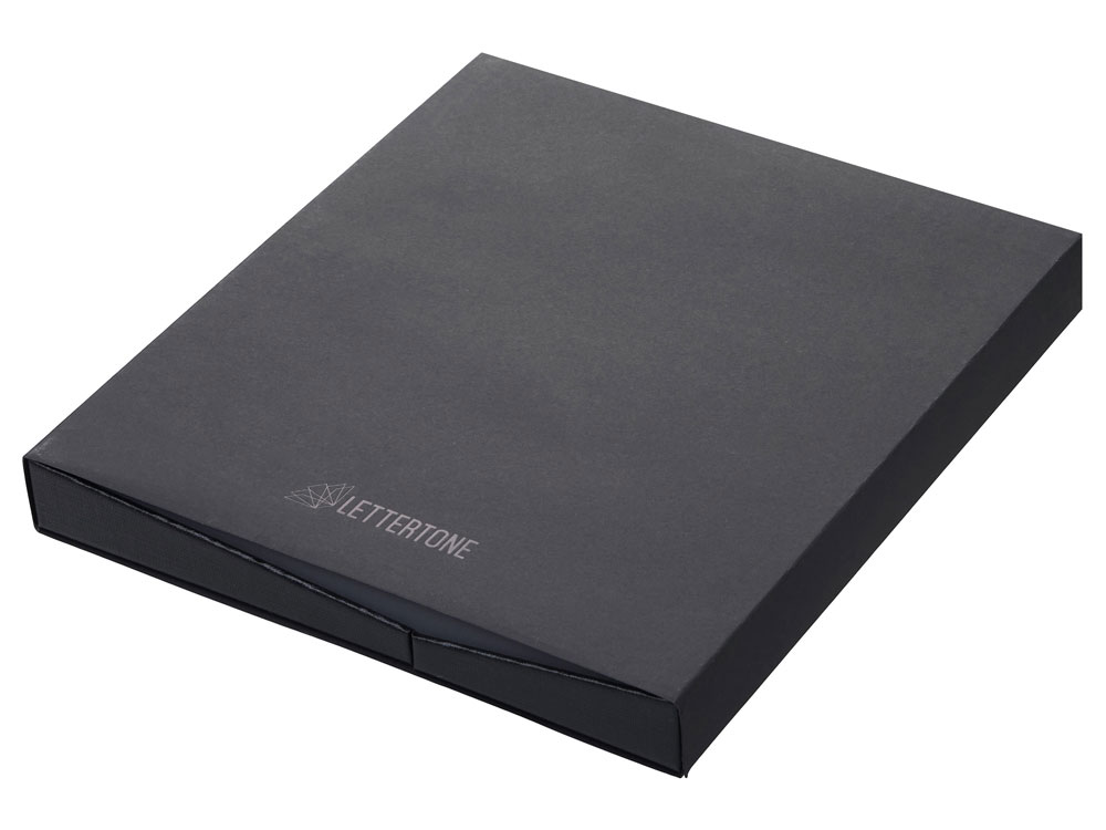 Подарочный набор Bradburry &Co с блокнотом А5 и ручкой, черный-18