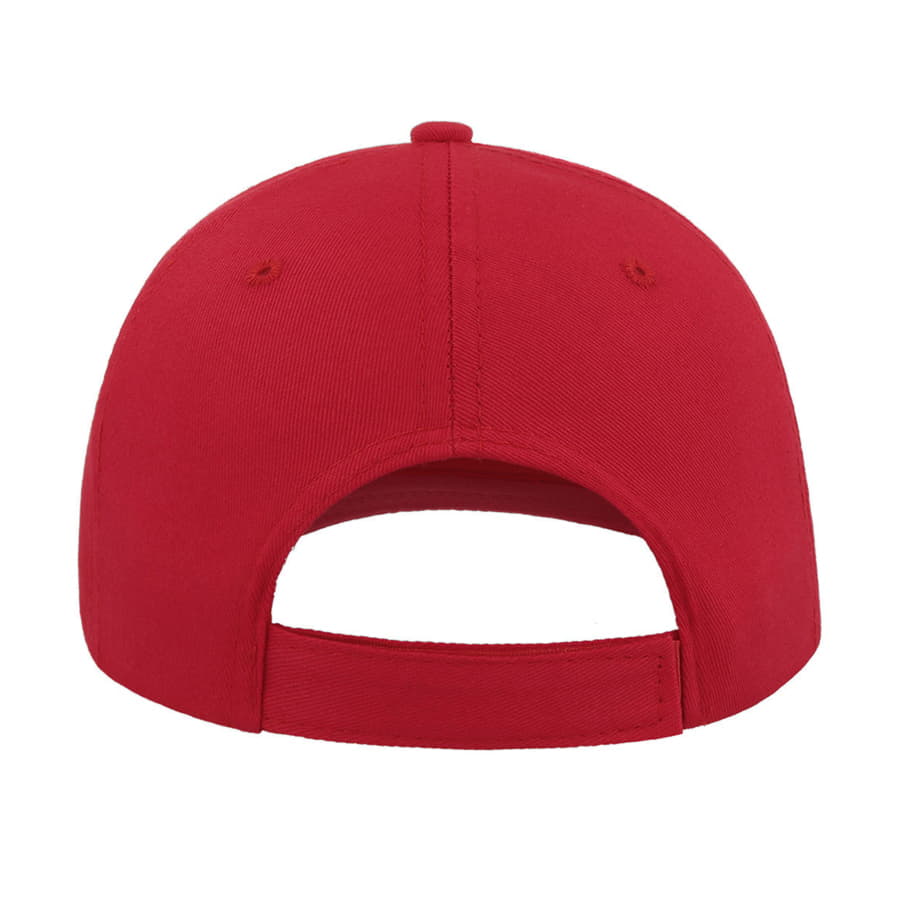Бейсболка START FIVE SANDWICH, 5 клиньев, застежка на липучке, красный, белый-5