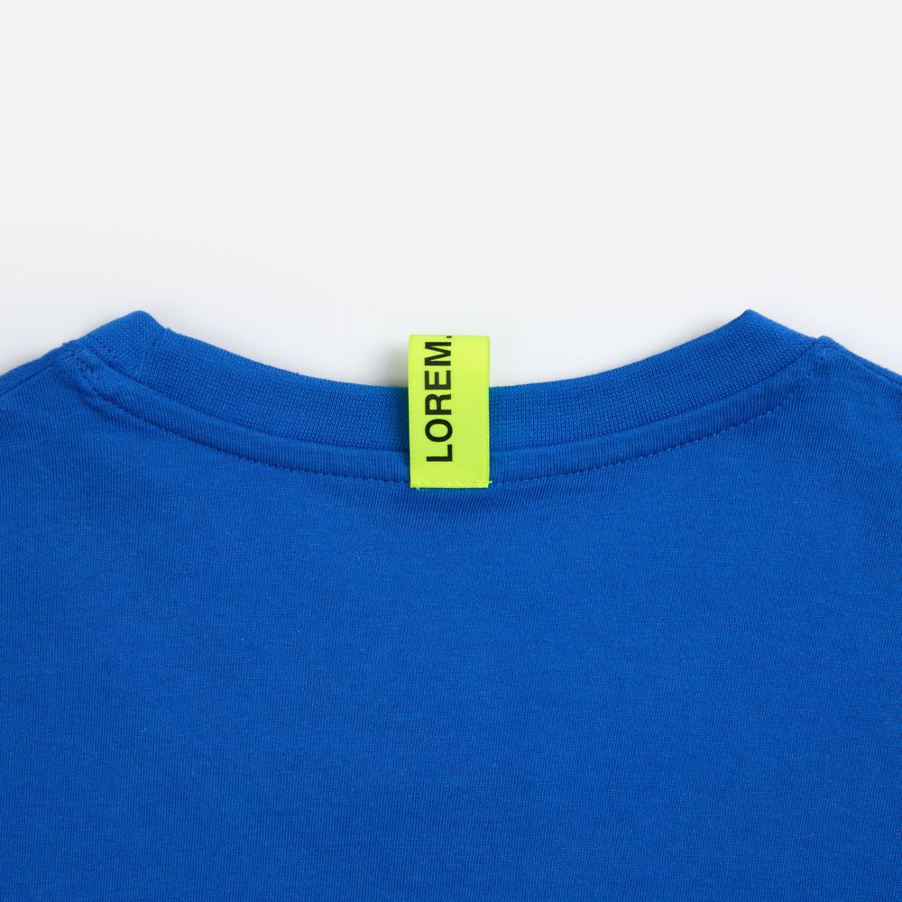 Лейбл тканевый Epsilon, S, желтый неон-4