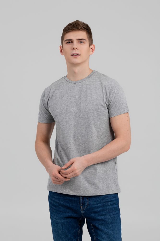 Футболка унисекс T-bolka 160 Original, серый меланж-4