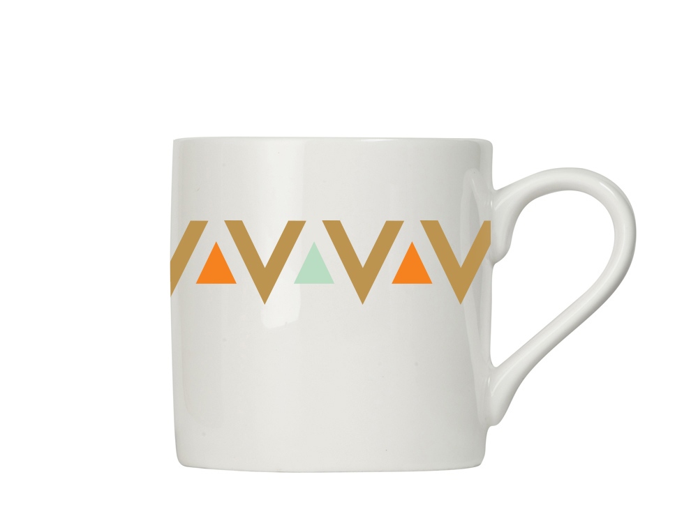 Кофейная пара прямой формы Espresso, 100мл, белый-1