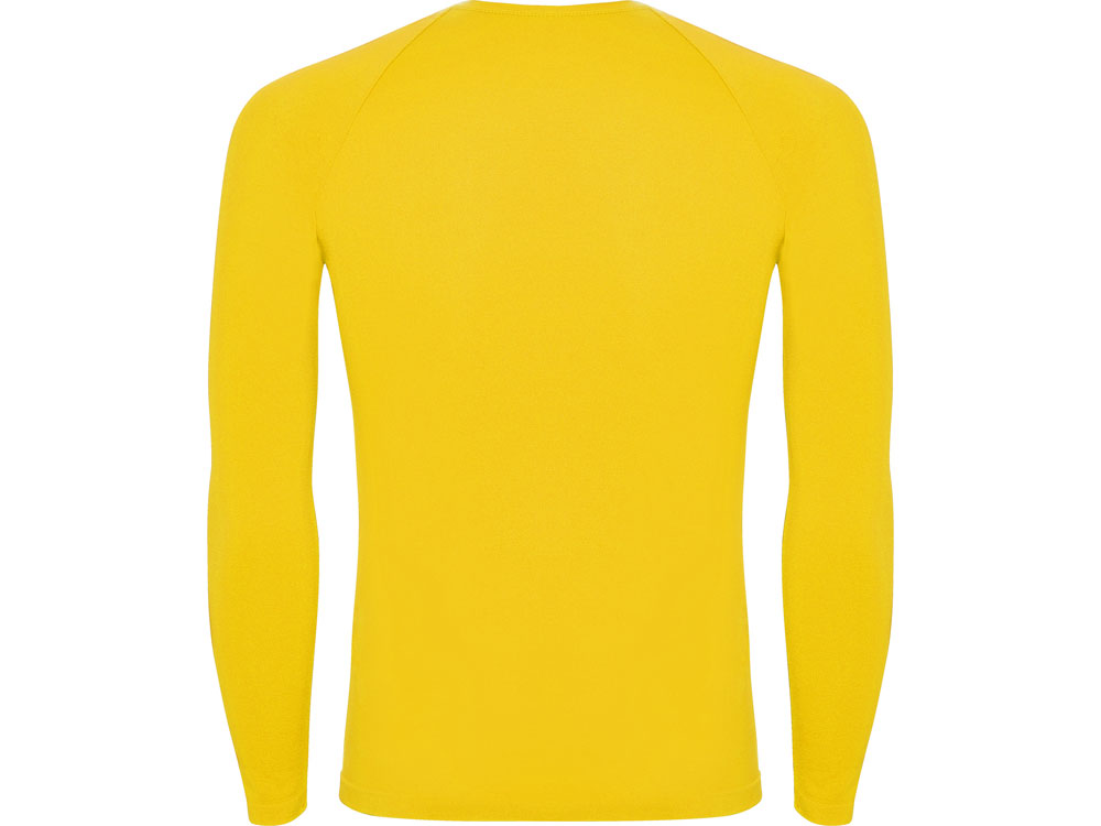 Футболка Prime мужская с длинным рукавом, желтый-1