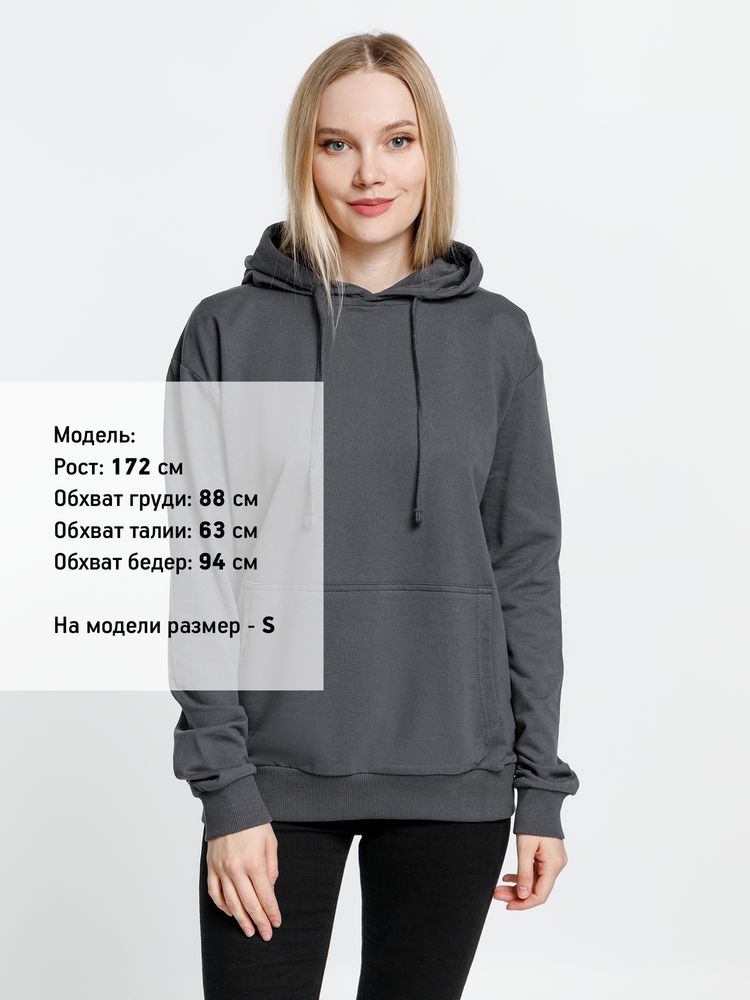 Худи Kirenga 2.0, темно-серое (графит)-6