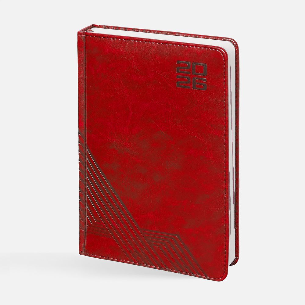 Ежедневник Faro, датированный, красный-2