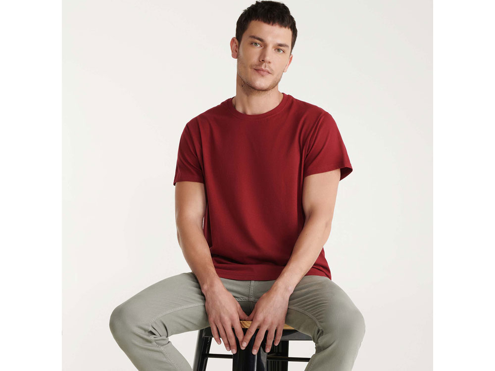 Футболка Beagle мужская, гранатовый-4