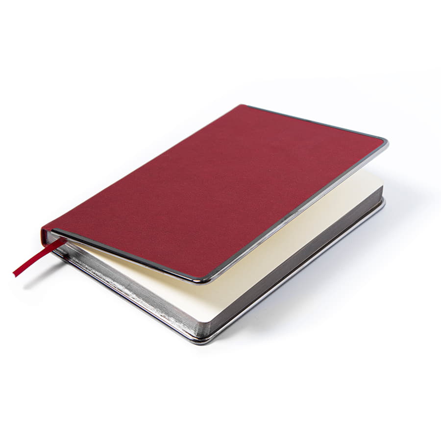 Ежедневник недатированный Montrose, формат А5, в линейку, бордовый-4