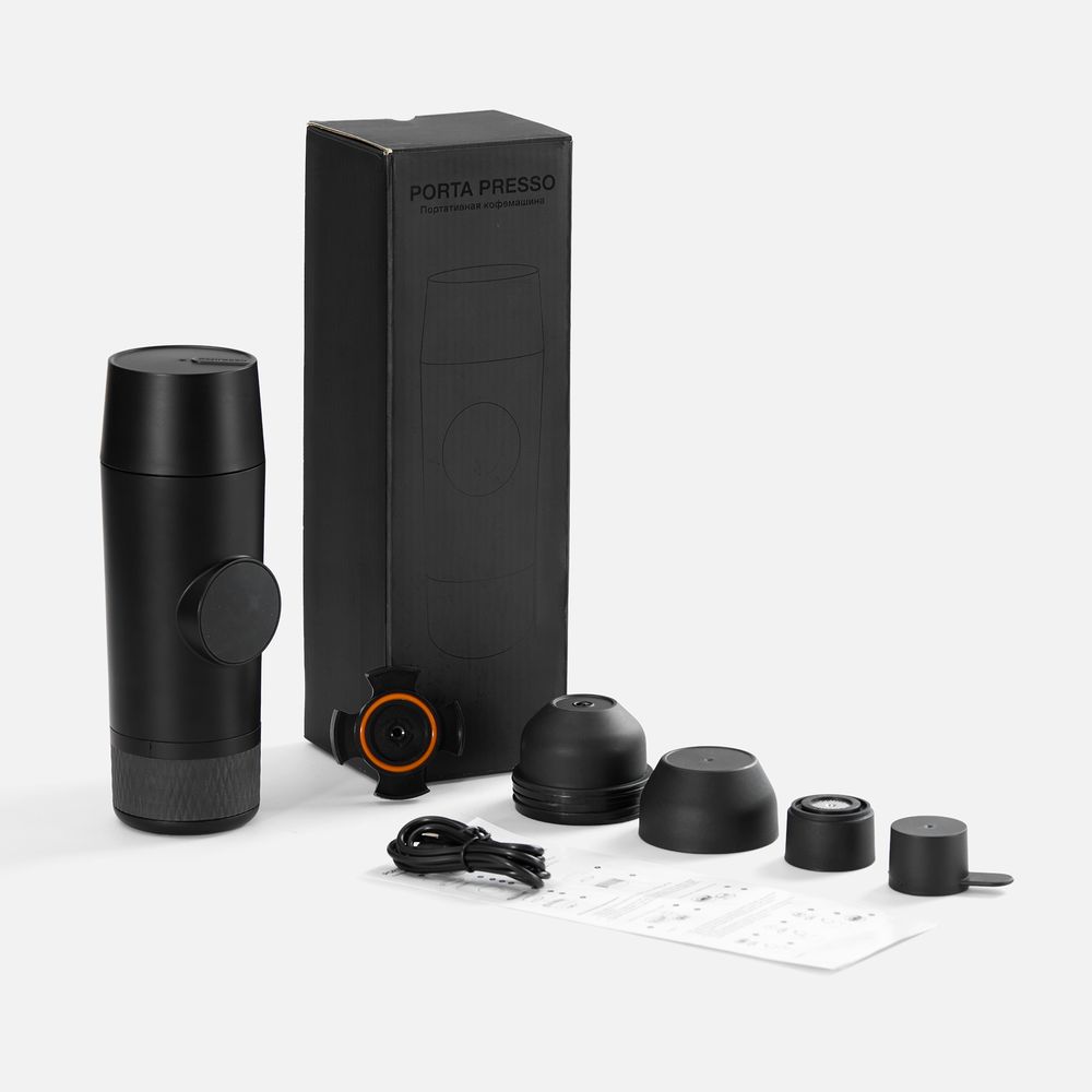Портативная кофемашина Porta Presso, черная-5