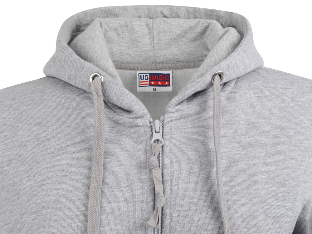 Толстовка на молнии Perform женская, серый меланж-4