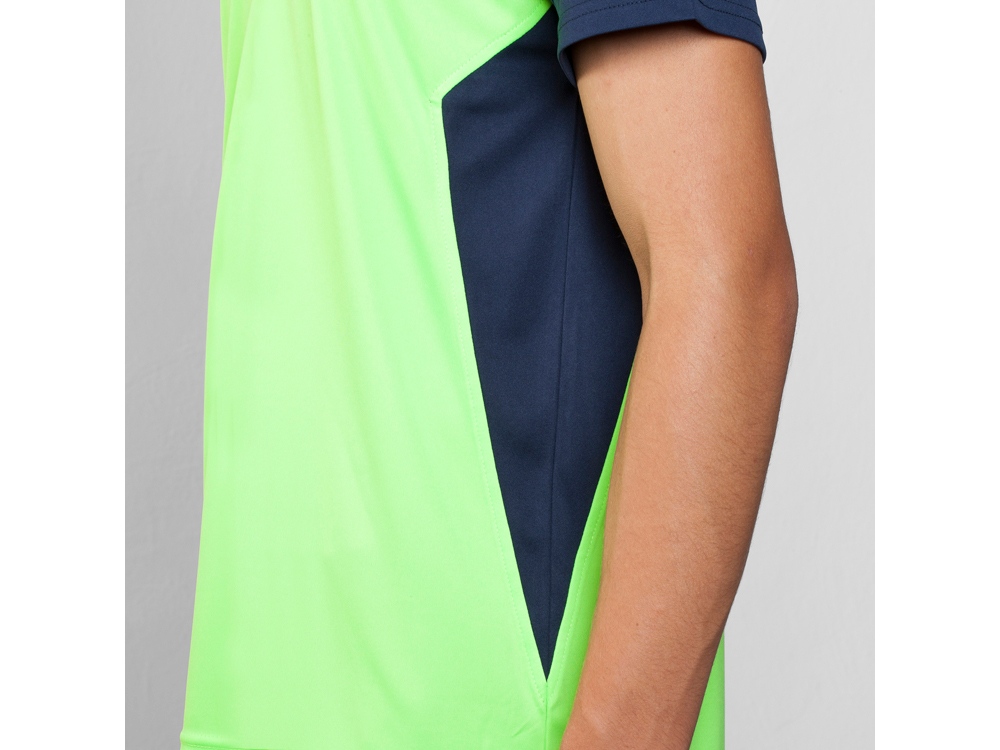 Футболка Bugatti мужская, неоновый зеленый/нэйви-5