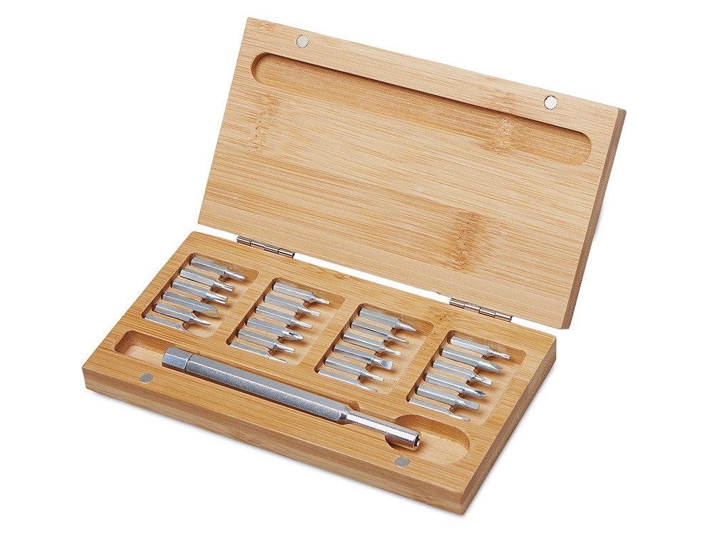 Набор отверток 24-в-1, натуральный-0