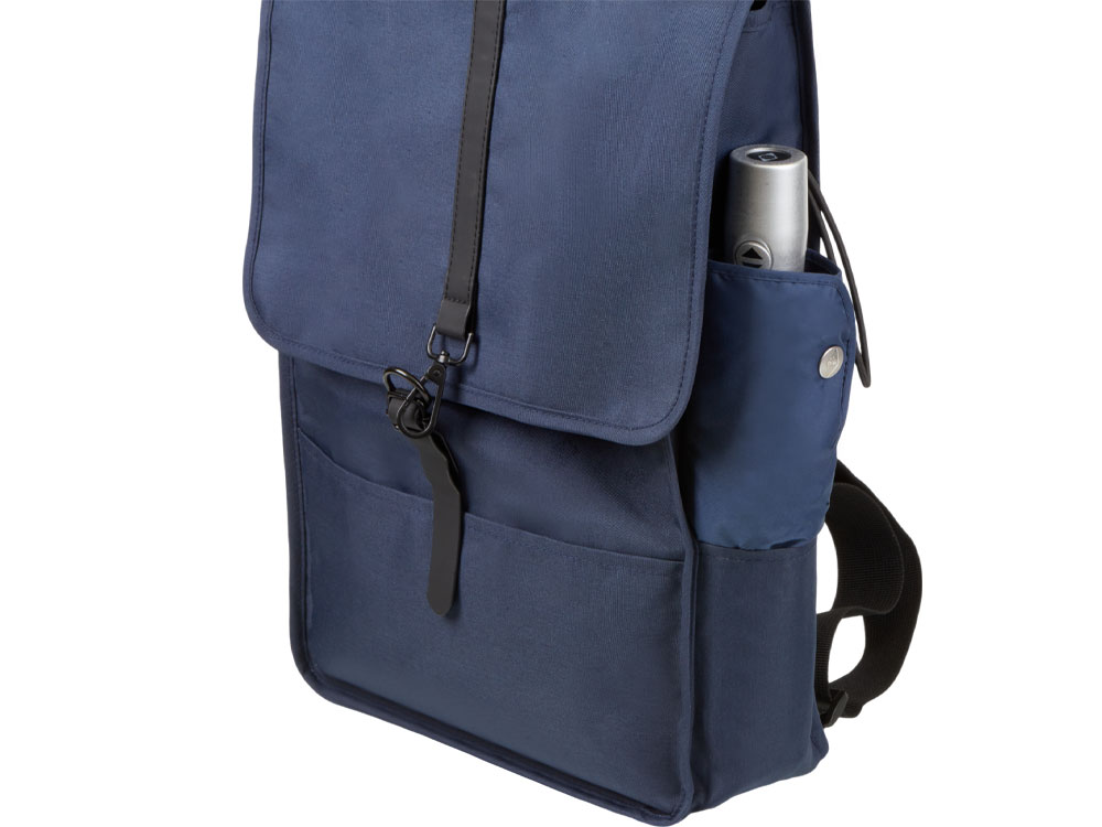 Рюкзак Rony из переработанного пластика, нейви-12